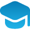 grad cap icon